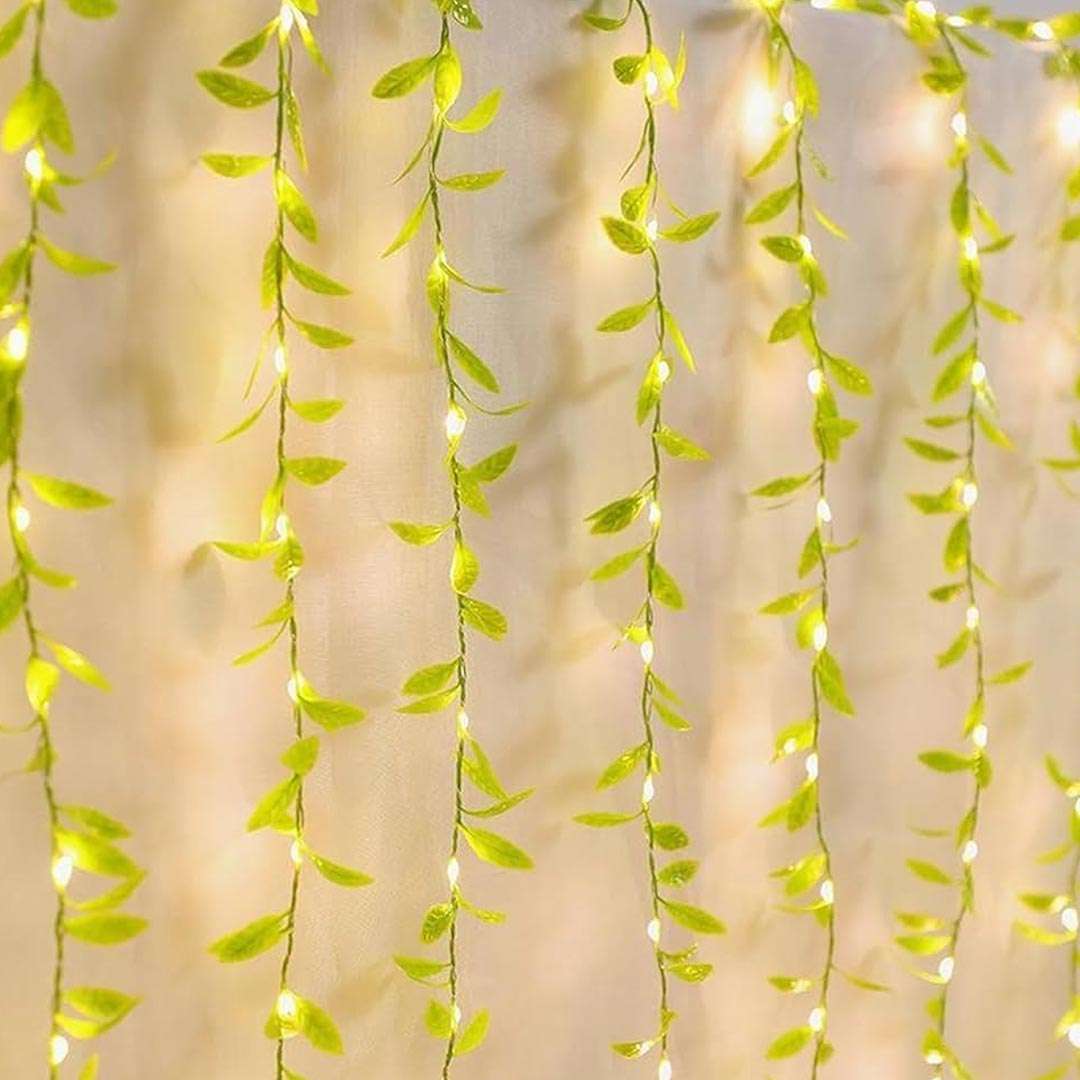 Leaf- Curtain -Light-25Feet/10 -Row