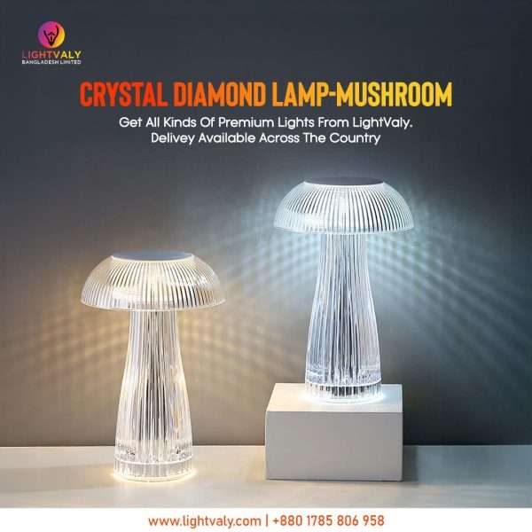 Crystal-Diamond-Lamp-Mushroom